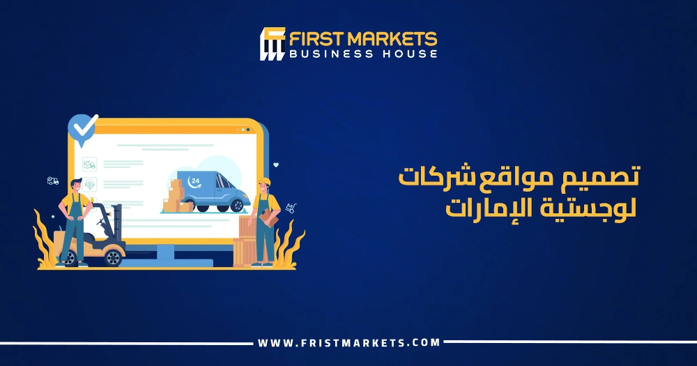 تصميم مواقع شركات لوجستية الإمارات